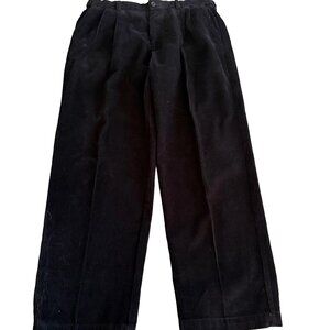 Haggar Men's 36x32 Dark Brown Corduroy Pants